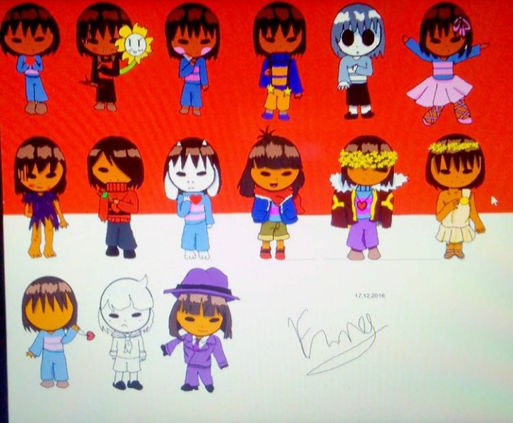 Undertale AU Frisk